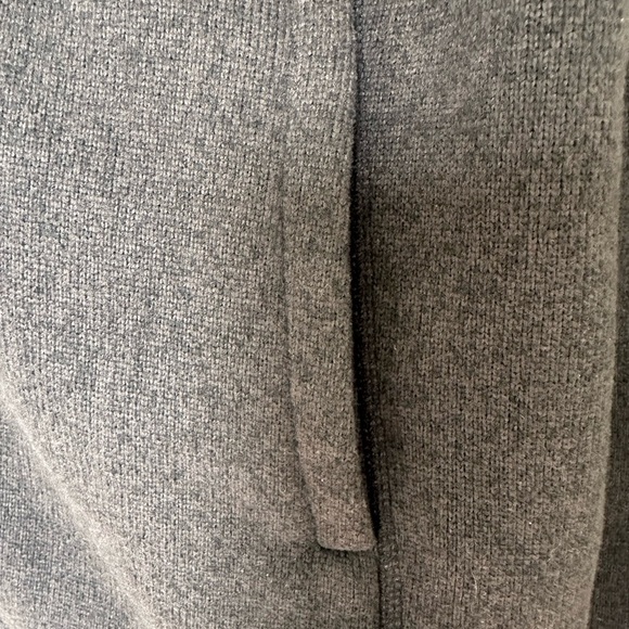 The North Face Charcoal Zip-Up Fleece Cozy Soft Outdoor Layer Sz L - Picture 6 of 12